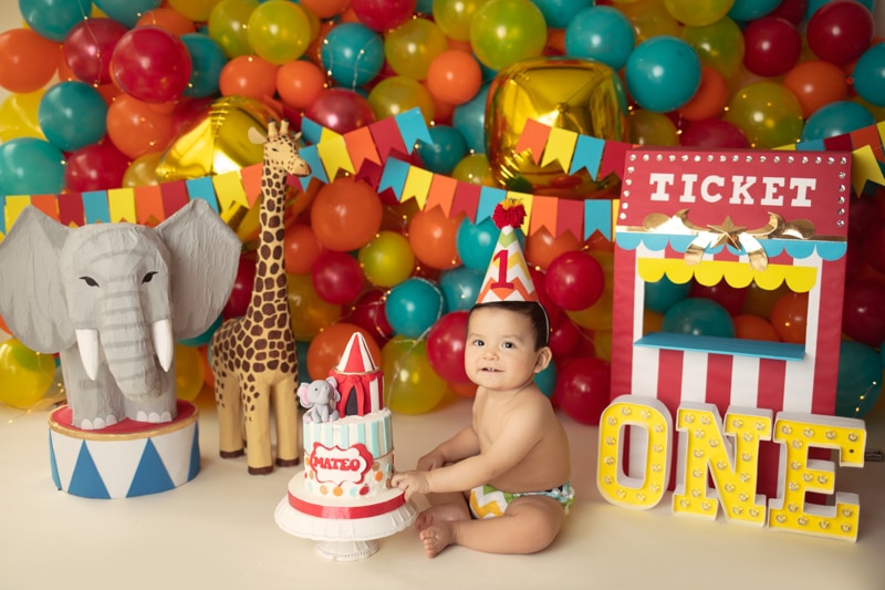 Mateo – Circo Cake Smash